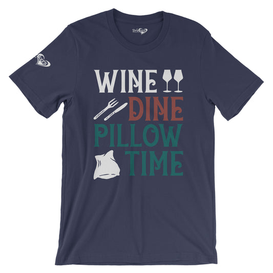 Wine Dine - Mens Short Sleeve