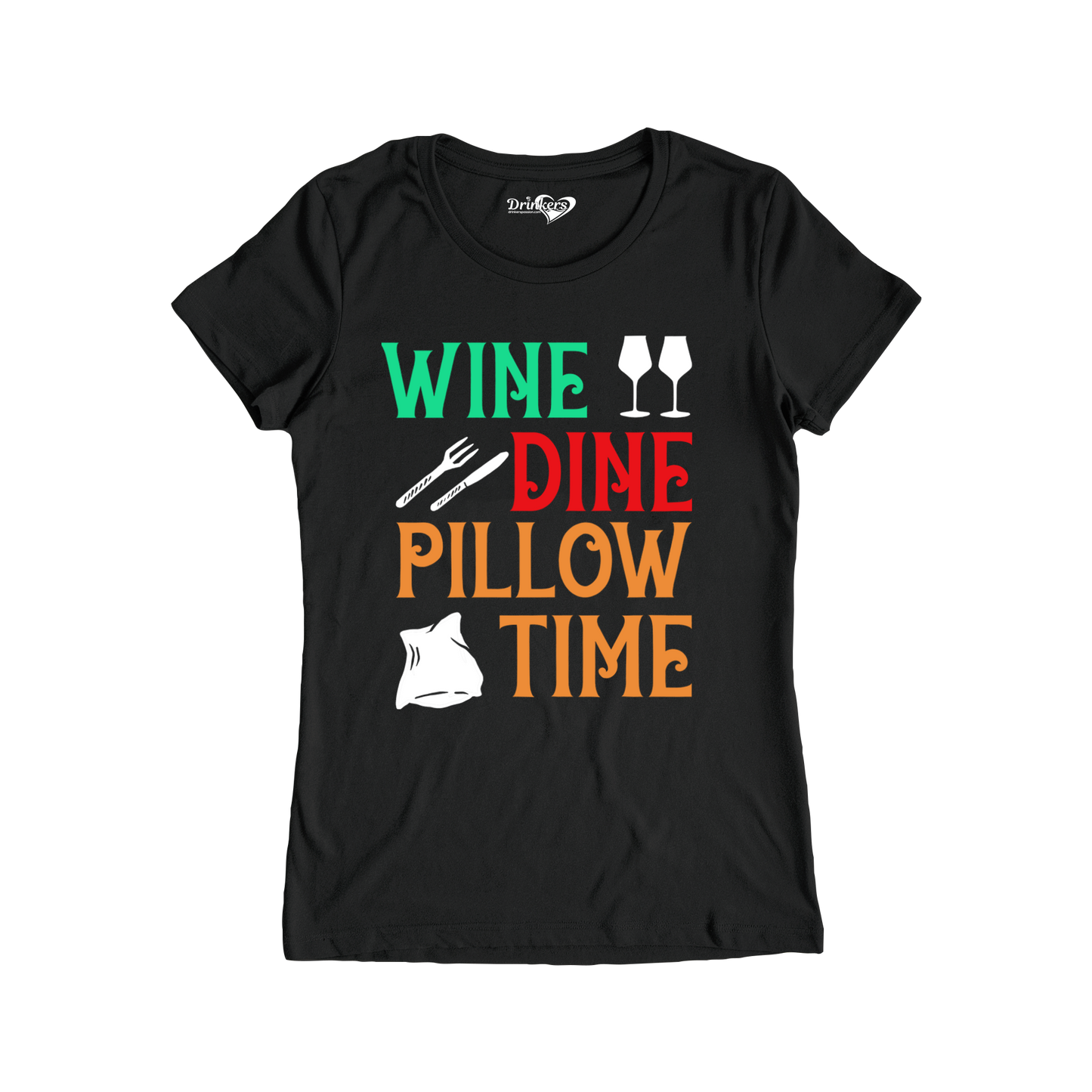 Wine Dine - Ladies Short Sleeve
