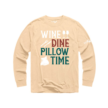 Wine Dine - Ladies Long Sleeve