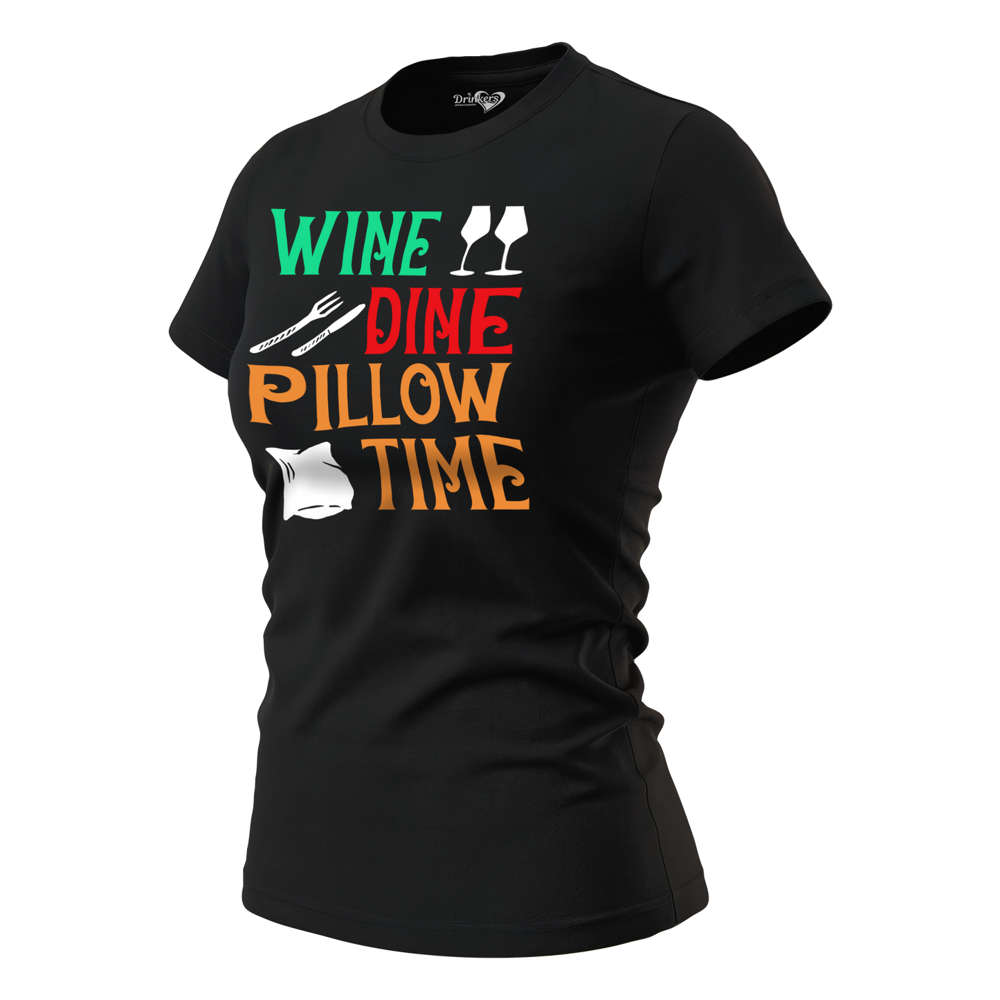 Wine Dine - Ladies Short Sleeve