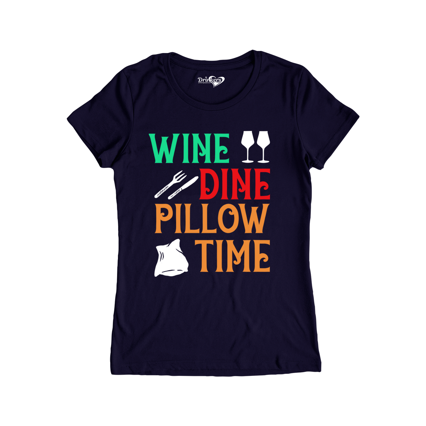 Wine Dine - Ladies Short Sleeve