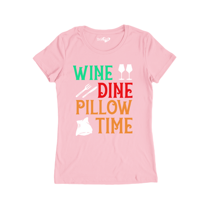 Wine Dine - Ladies Short Sleeve