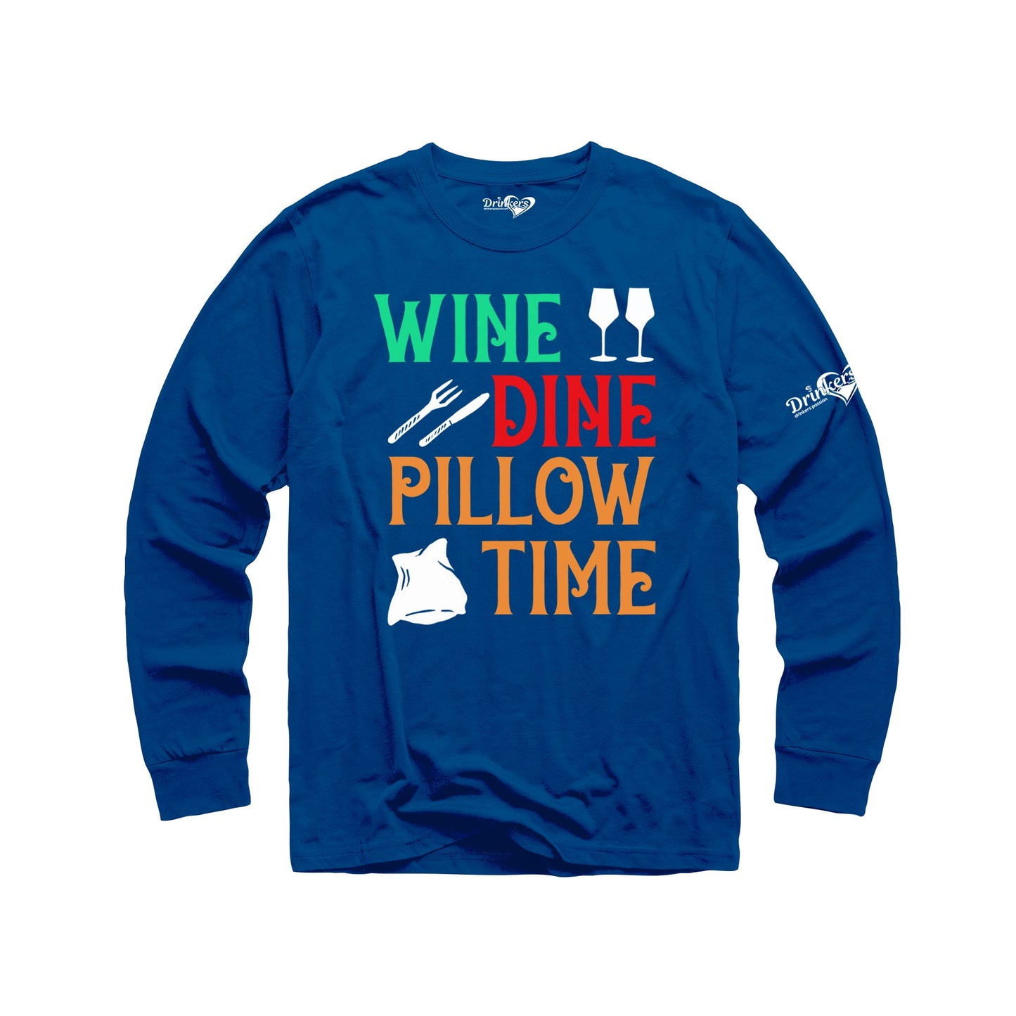 Wine Dine - Ladies Long Sleeve
