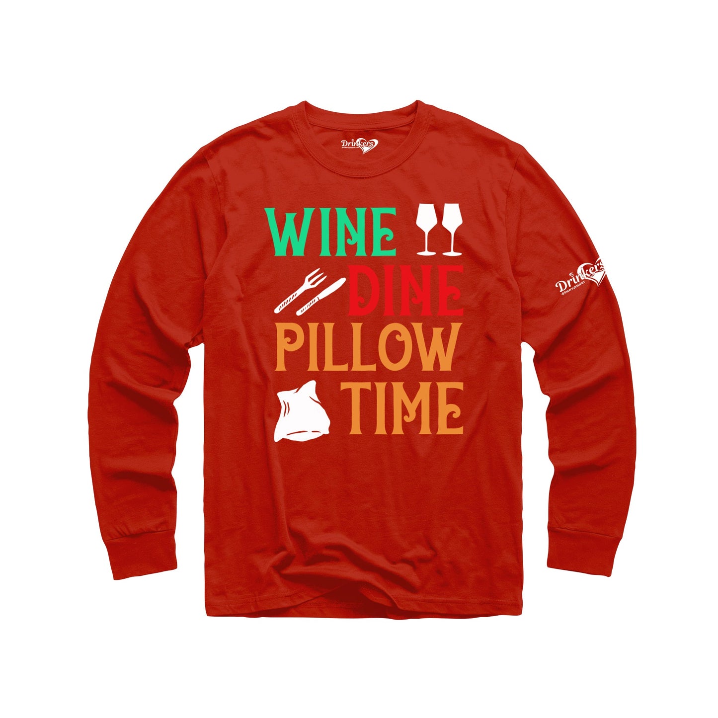 Wine Dine - Ladies Long Sleeve