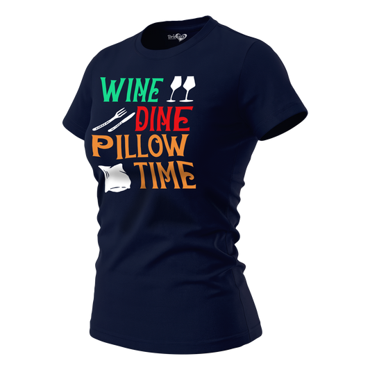 Wine Dine - Ladies Short Sleeve