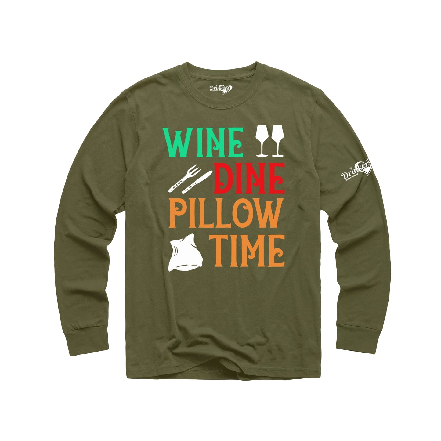 Wine Dine - Ladies Long Sleeve