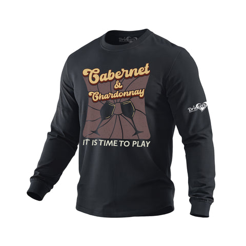 Cabernet and Chardonnay Men's Long Sleeve Shirt