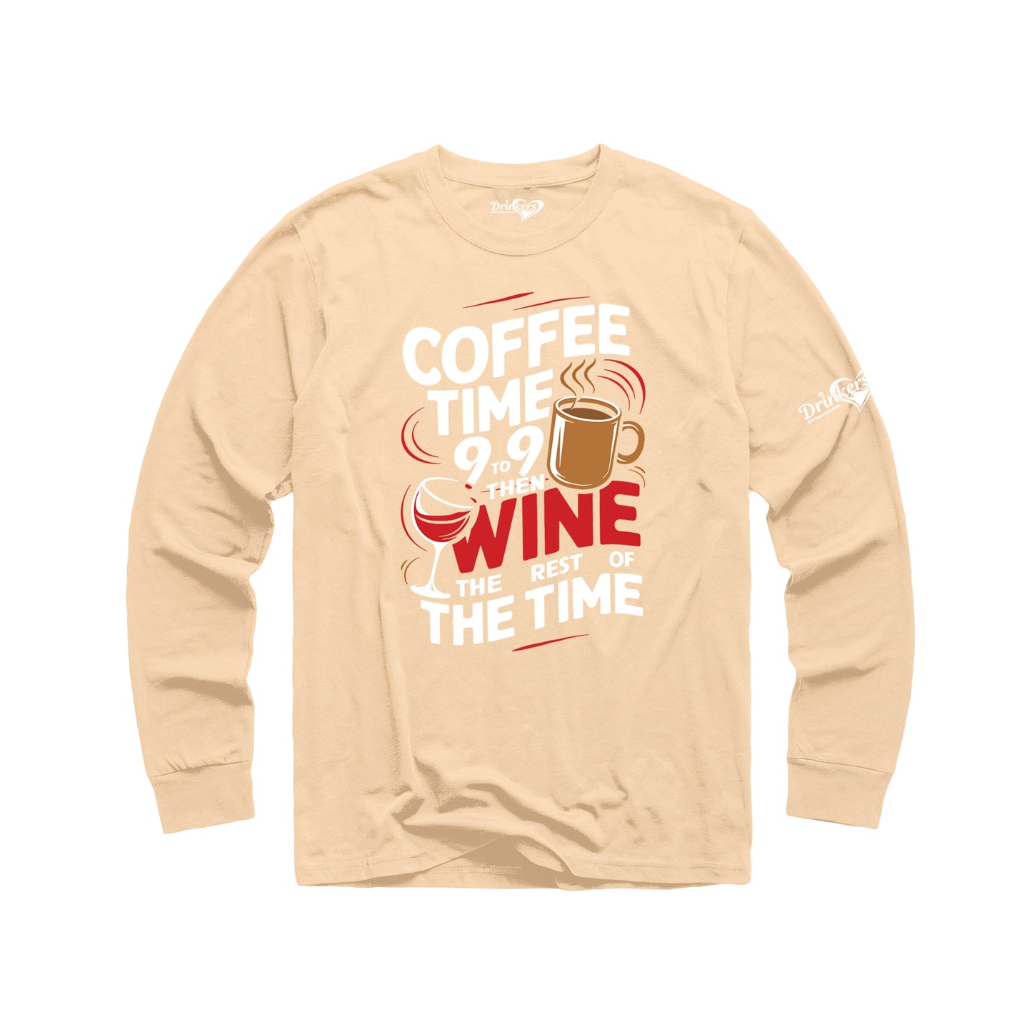 Coffee Time - Ladies Long Sleeve