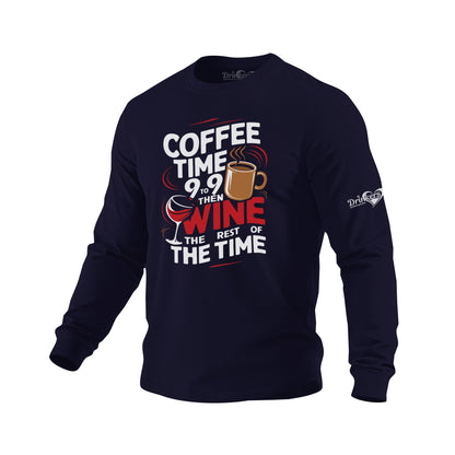 Coffee Time - Mens Long Sleeve