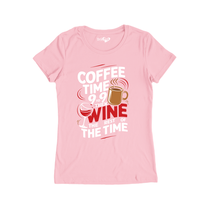 Coffee Time - Ladies Short Sleeve
