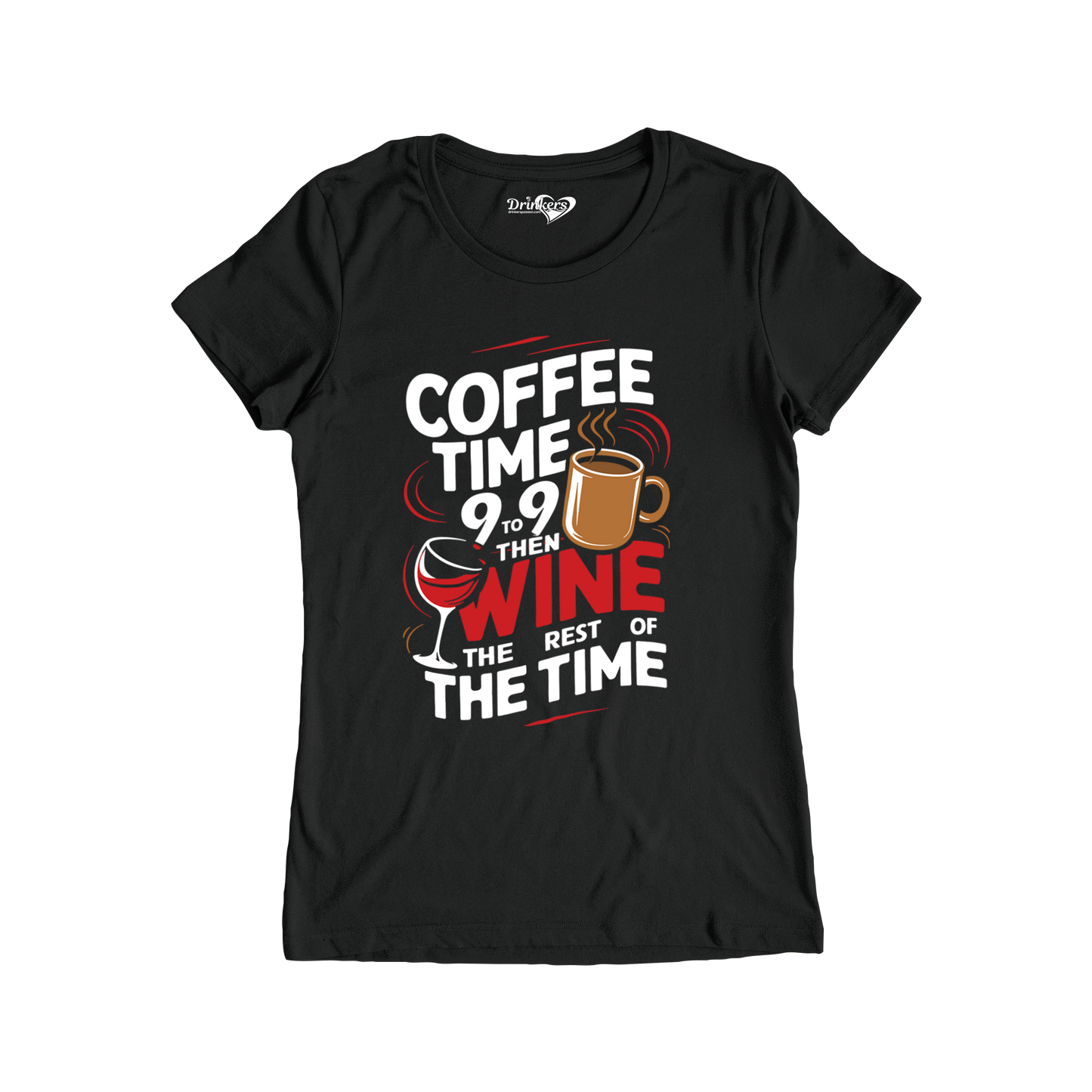 Coffee Time - Ladies Short Sleeve