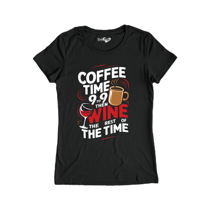 Coffee Time - Ladies Short Sleeve