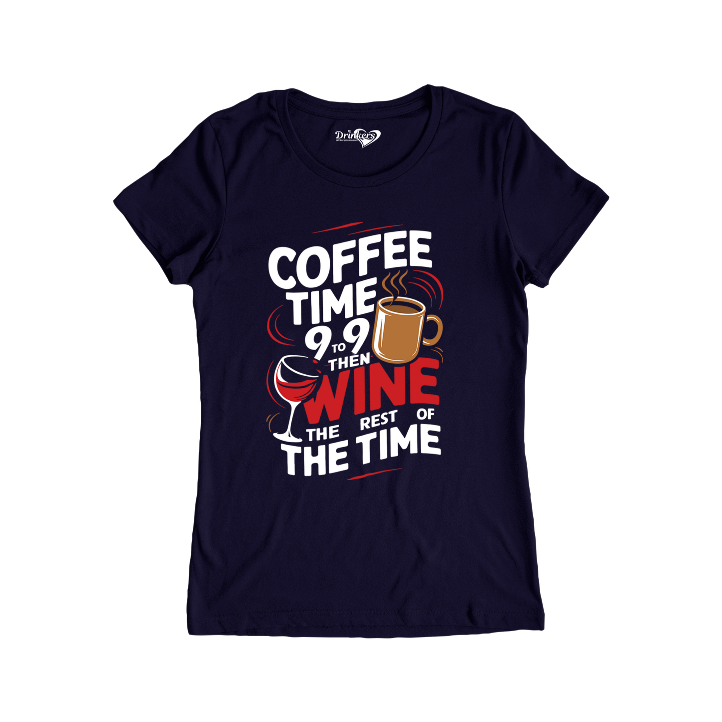 Coffee Time - Ladies Short Sleeve