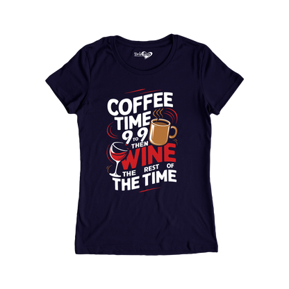 Coffee Time - Ladies Short Sleeve