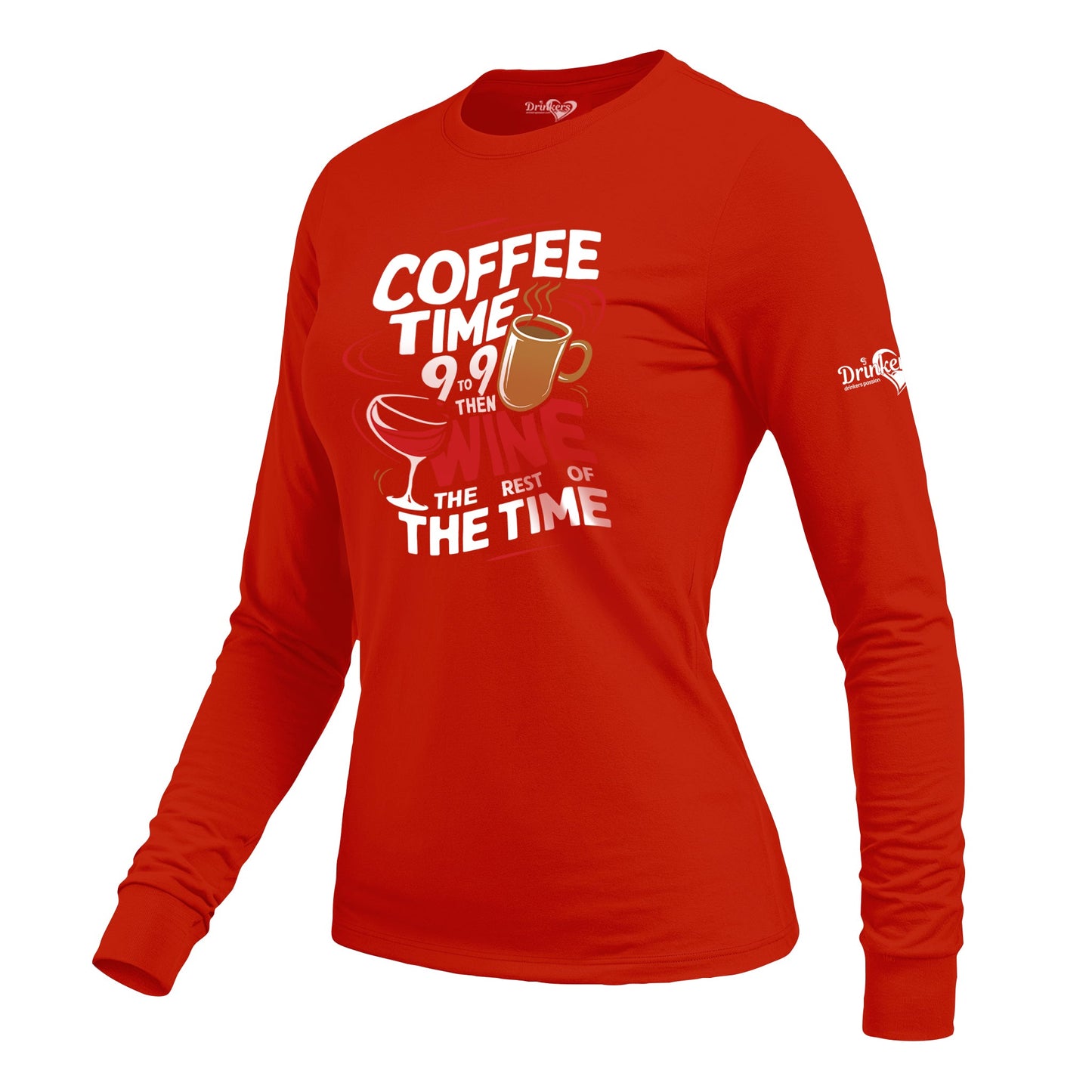 Coffee Time - Ladies Long Sleeve