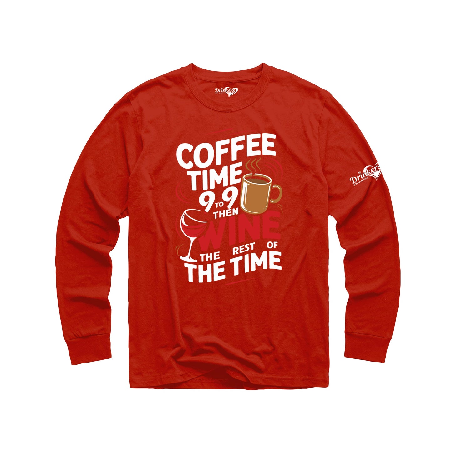 Coffee Time - Ladies Long Sleeve