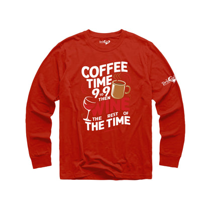 Coffee Time - Ladies Long Sleeve