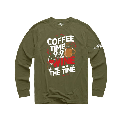 Coffee Time - Ladies Long Sleeve