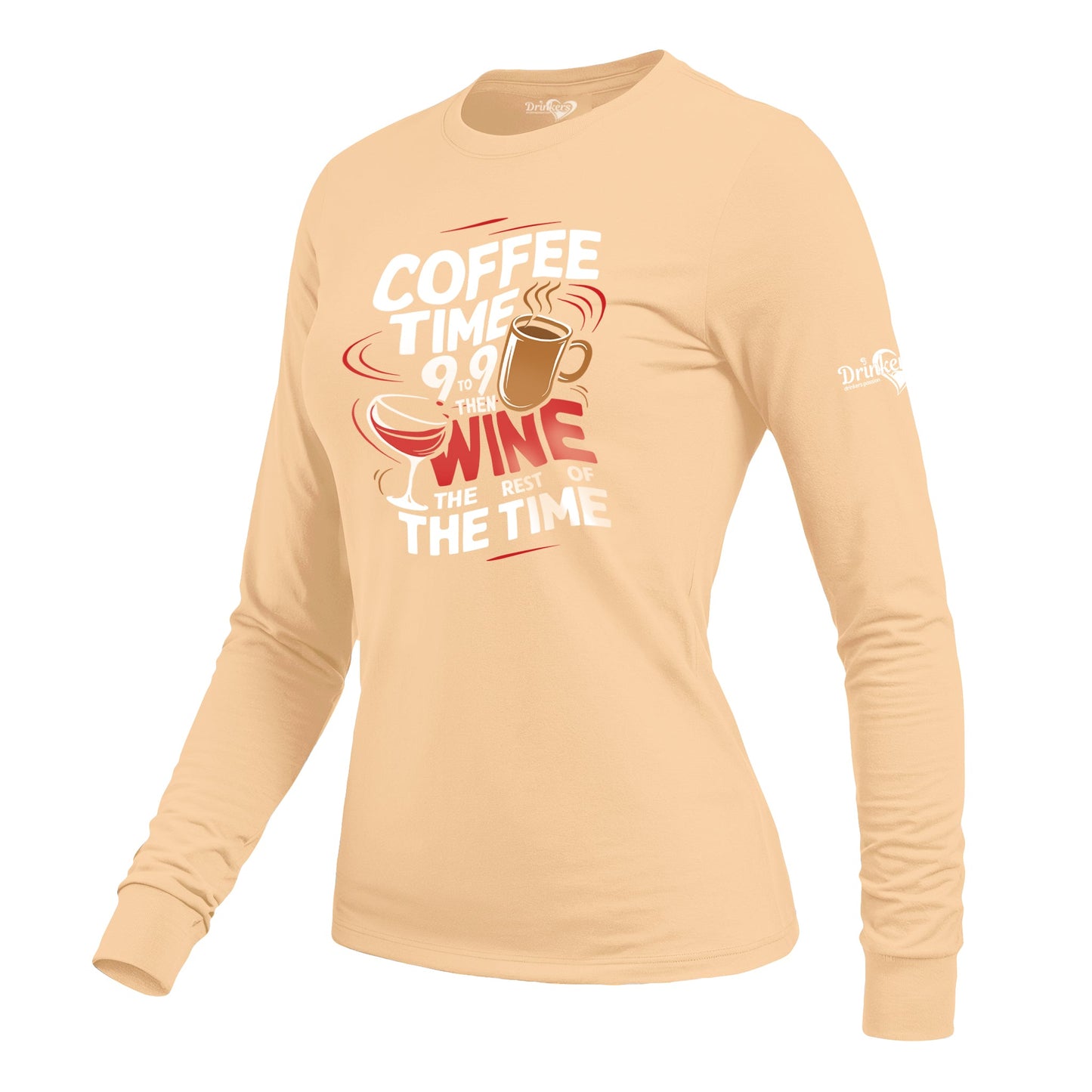 Coffee Time - Ladies Long Sleeve