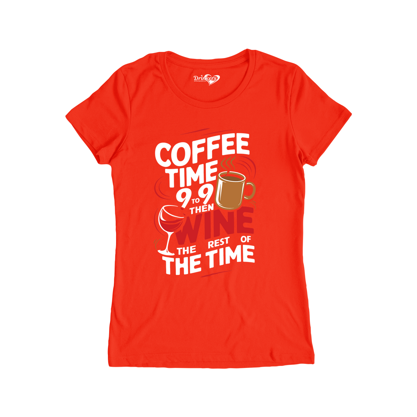 Coffee Time - Ladies Short Sleeve
