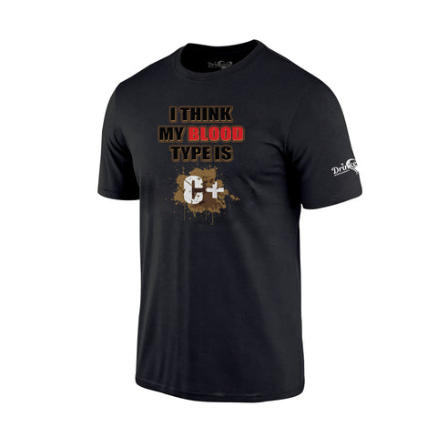 I Think My Blood Type Is C+ Men's Short Sleeve T-Shirt