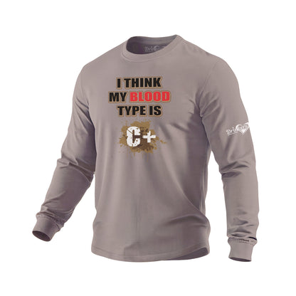 Blood Type - Mens Long Sleeve
