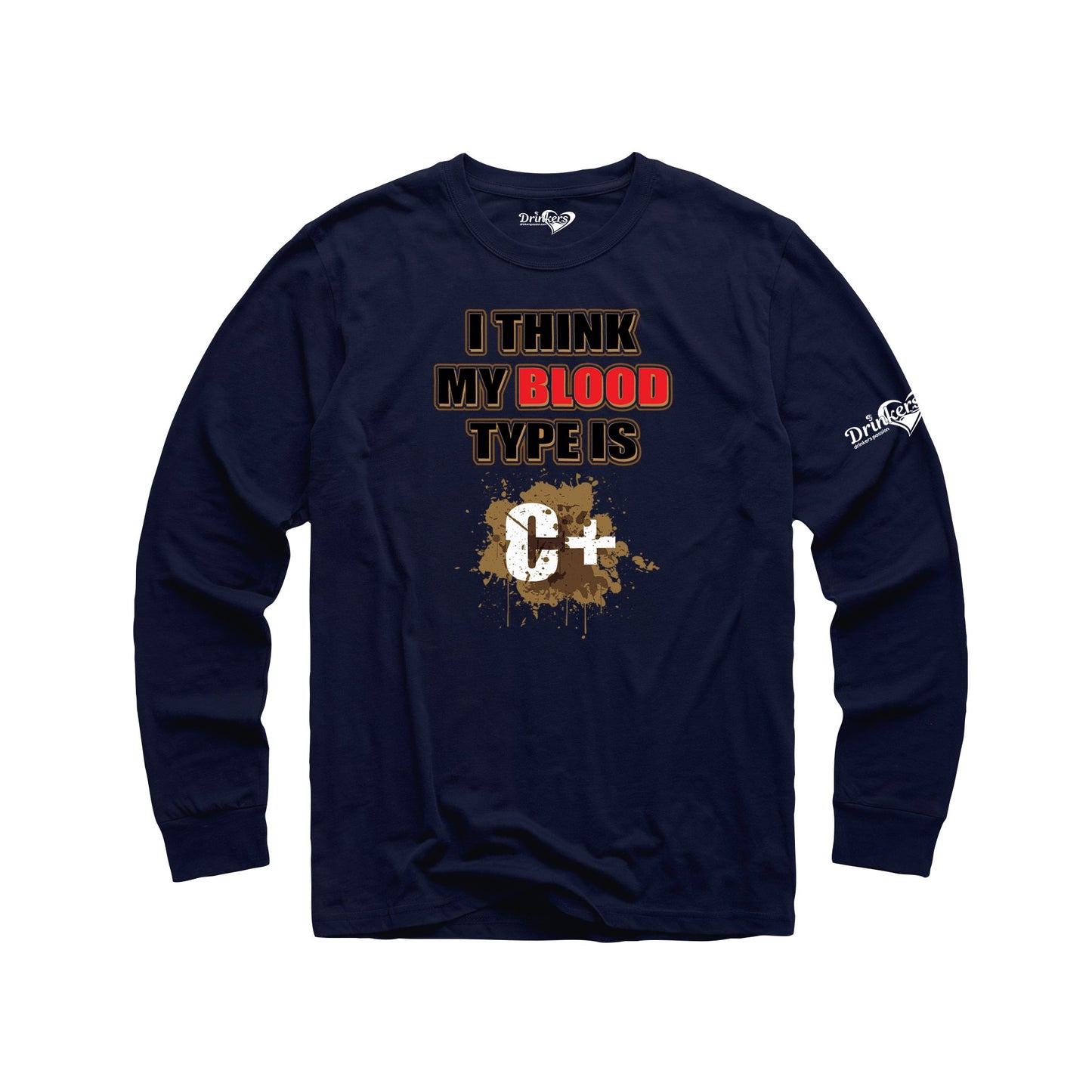 Blood Type - Mens Long Sleeve
