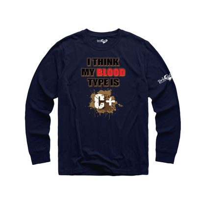 Blood Type - Mens Long Sleeve