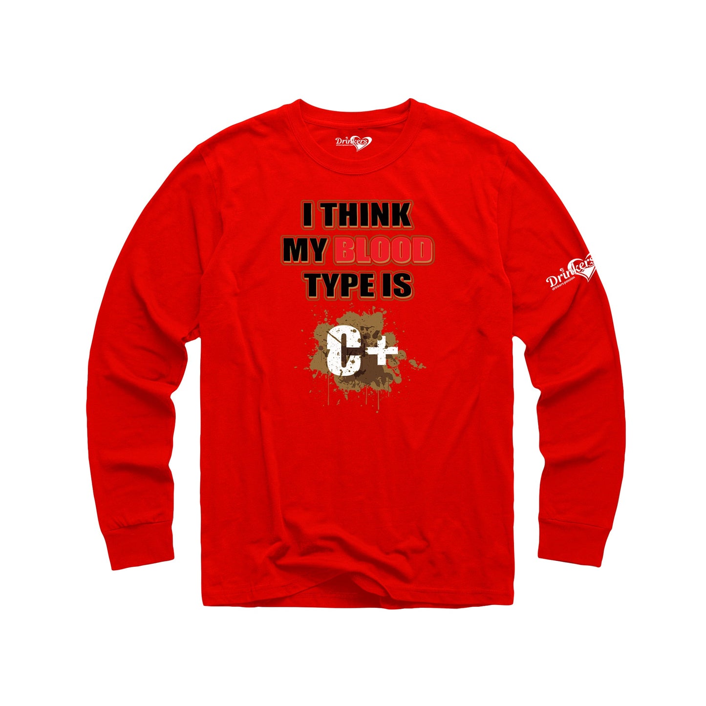 Blood Type - Mens Long Sleeve