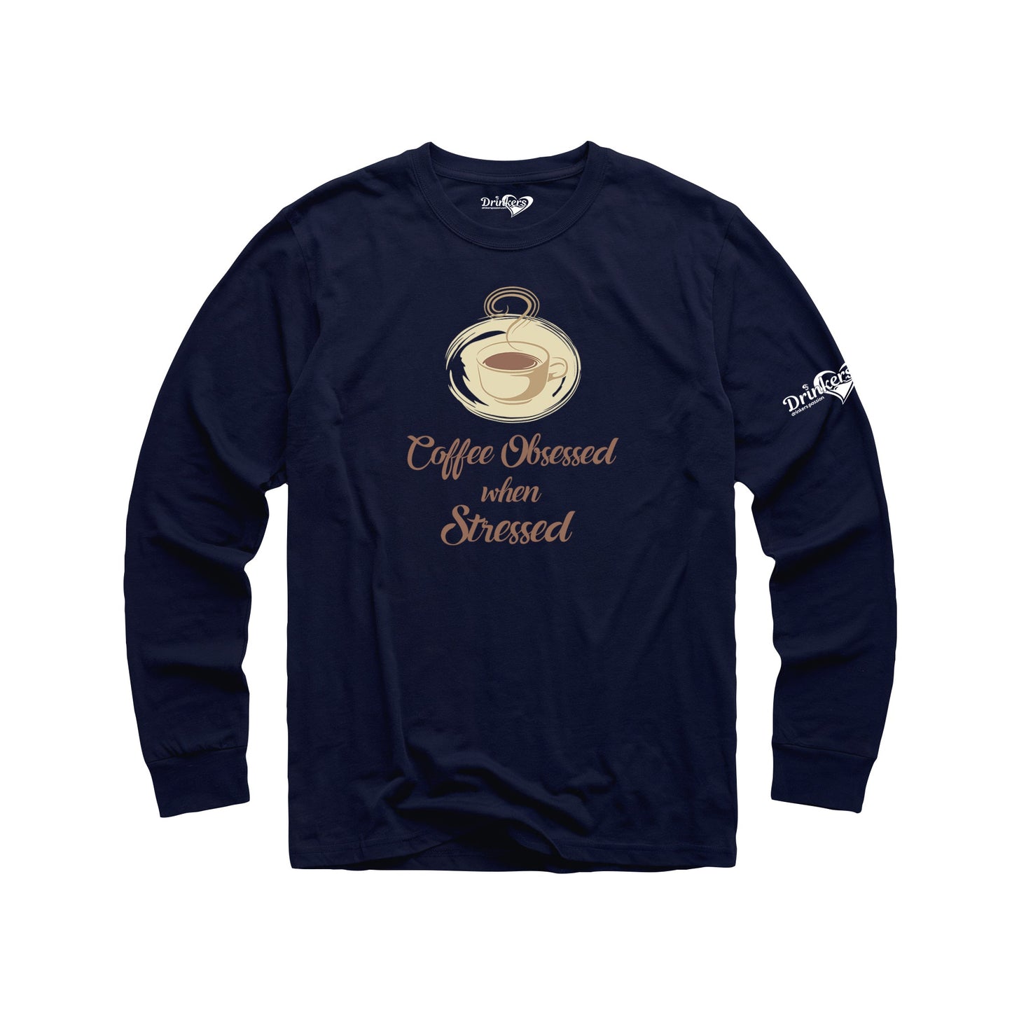 Coffee Obsessed - Mens Long Sleeve