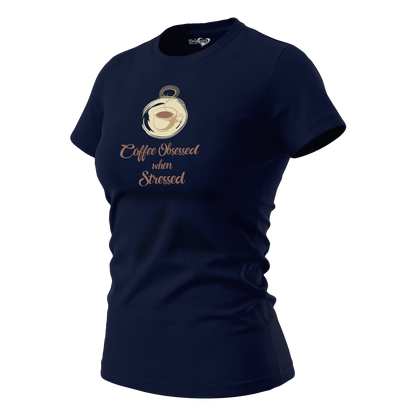 Coffee Obsessed - Ladies Short Sleeve