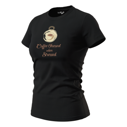 Coffee Obsessed - Ladies Short Sleeve