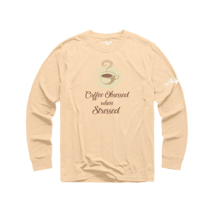 Coffee Obsessed - Ladies Long Sleeve