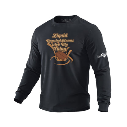 Liquid Roasted Beans - Mens Long Sleeve