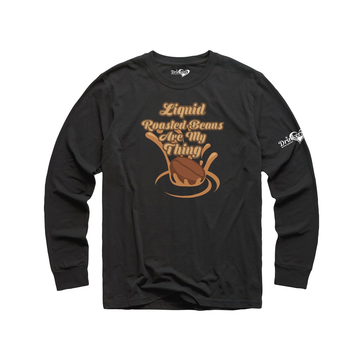 Liquid Roasted Beans - Mens Long Sleeve