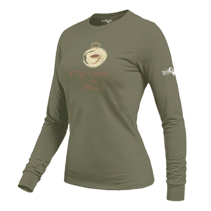 Coffee Obsessed - Ladies Long Sleeve