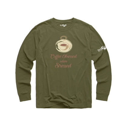 Coffee Obsessed - Ladies Long Sleeve