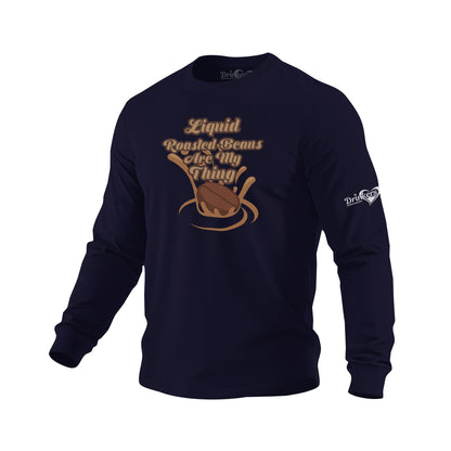 Liquid Roasted Beans - Mens Long Sleeve