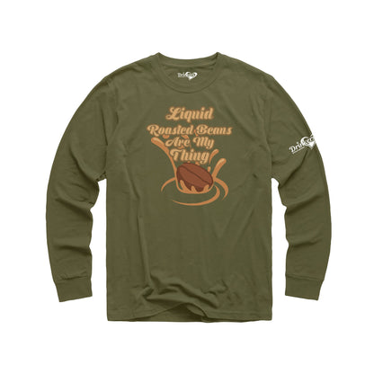 Liquid Roasted Beans - Ladies Long Sleeve