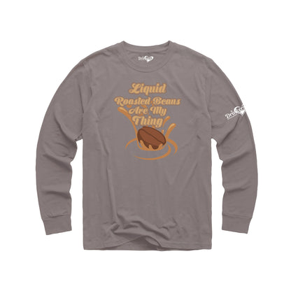 Liquid Roasted Beans - Mens Long Sleeve