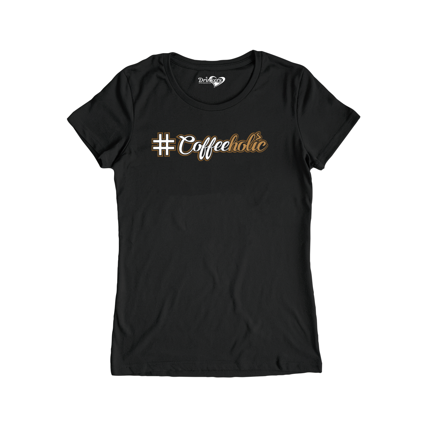 #Coffeeholic - Ladies Short Sleeve