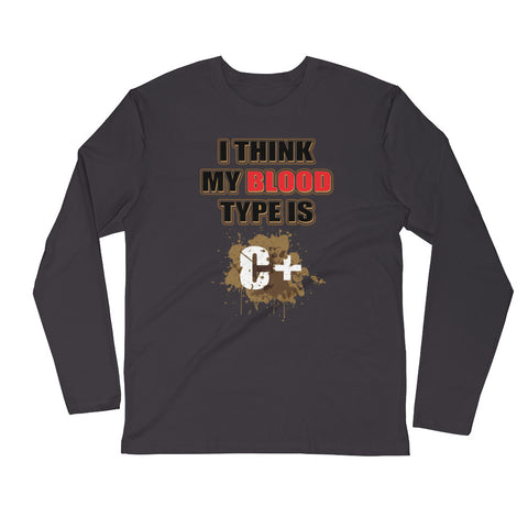 Blood Type C+ Premium Long Sleeve Shirt