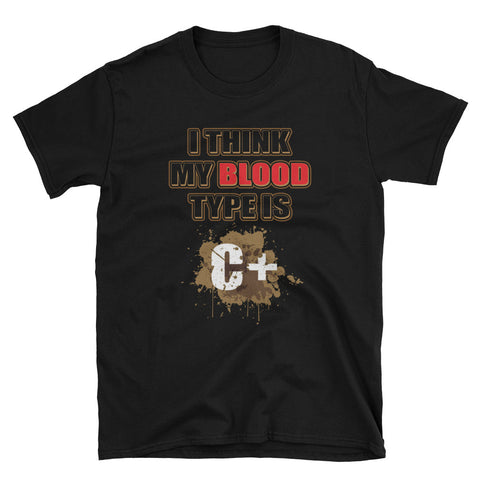 Blood Type C+ Premium Cotton T-shirt